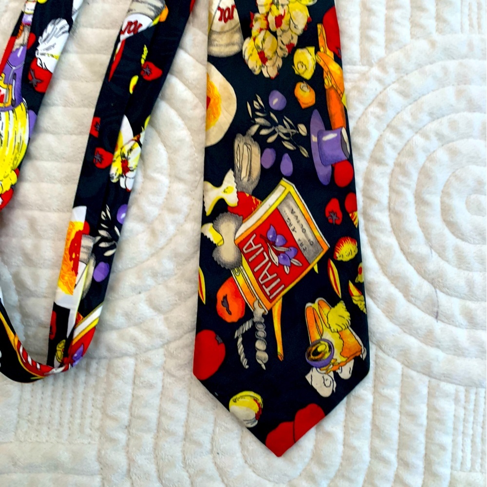 Colorful Food-Themed Tie